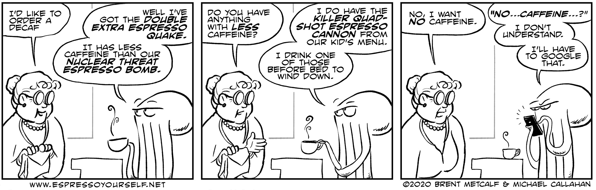 Caffeination Confusion